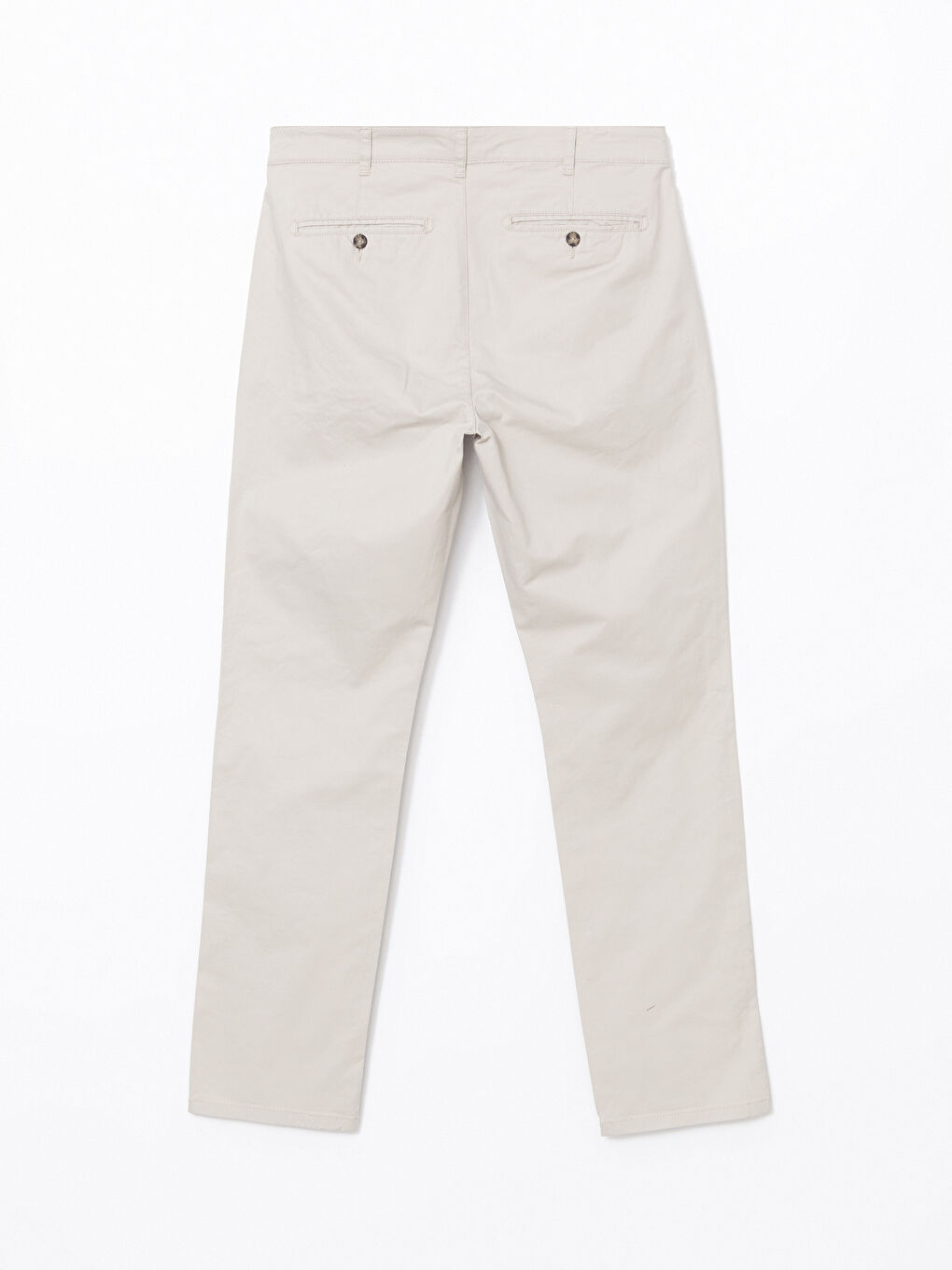Bej Standart Kalıp Erkek Chino Pantolon-6