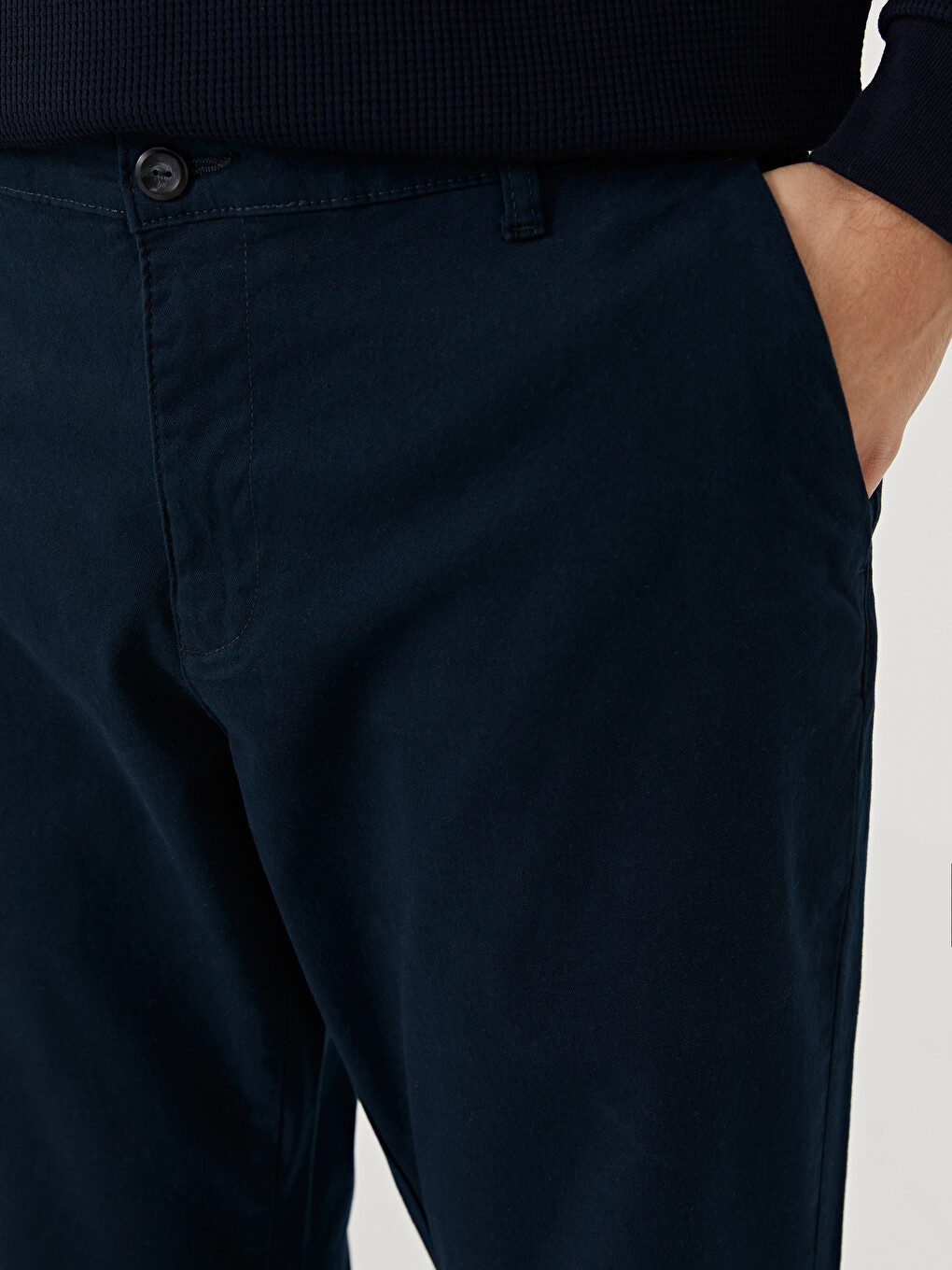 Pantaloni Chino Croială Standard Pentru Bărbați-2