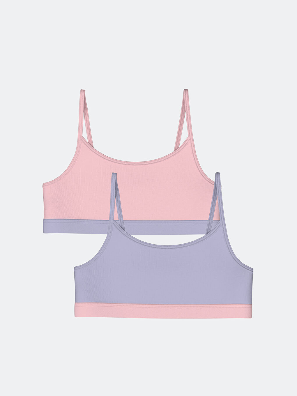 Basic Girls' Bustier Top 2 Pack -S40435Z4-G7S