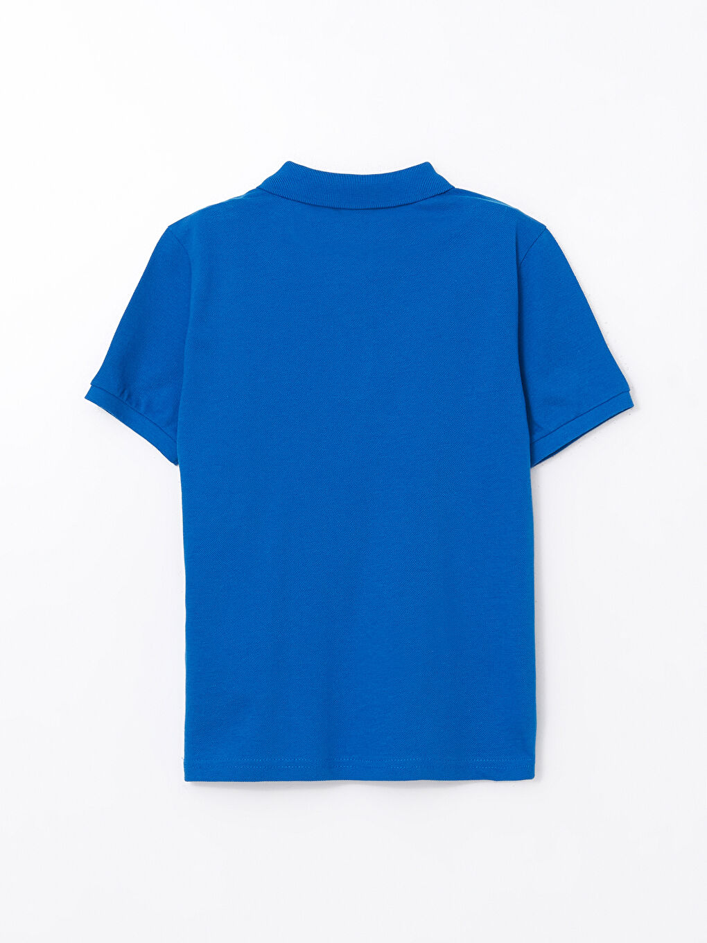 تيشيرت ياقة بولو سادة كم قصير للأولاد-2