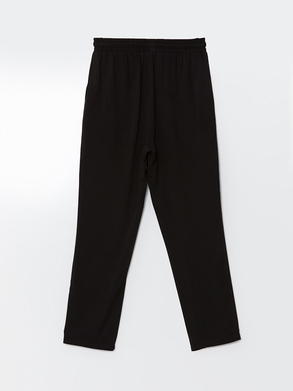 Elastic Waist Carrot Fit Women's Trousers -S40799Z8-CVL