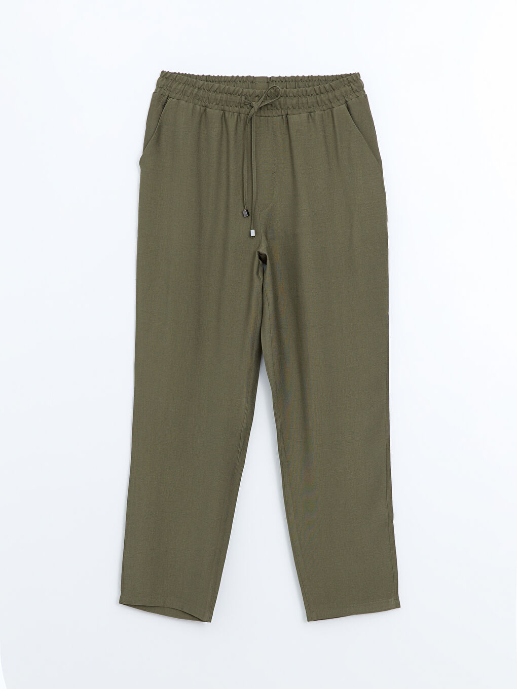 Elastic Waist Carrot Fit Women's Trousers -S40799Z8-HDQ