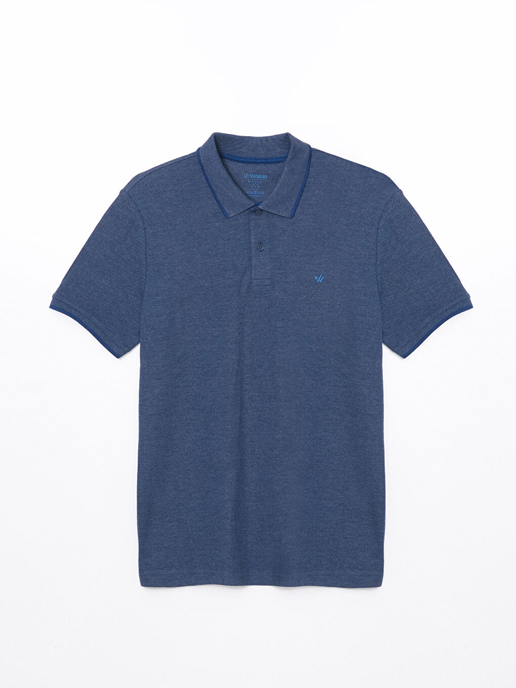 Polo Neck Short Sleeve Pique Men's T-Shirt -S40987Z8-F2Y