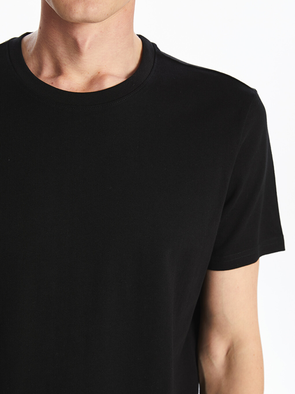 Crew Neck Jersey Men's T-shirt-2