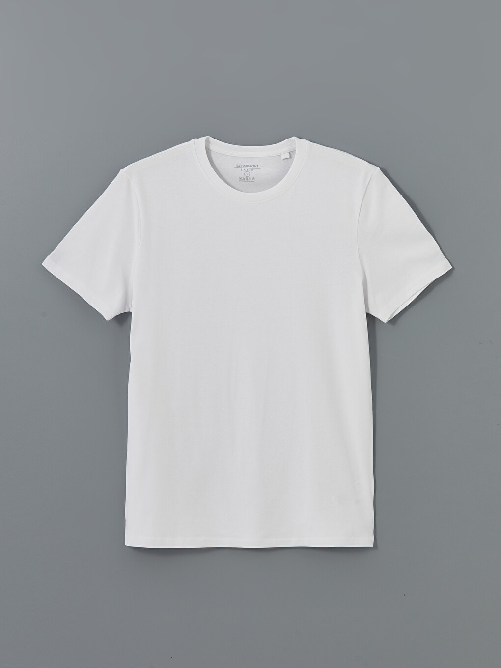 Crew Neck Jersey Men's T-shirt-4