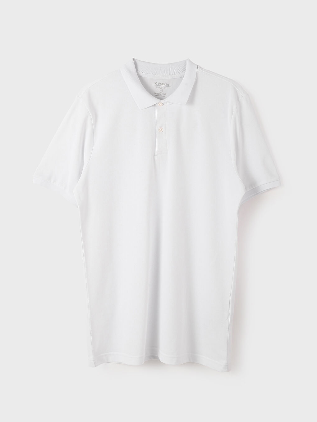 Polo Neck Short Sleeve Pique Men's T-Shirt -S41101Z8-Q6K