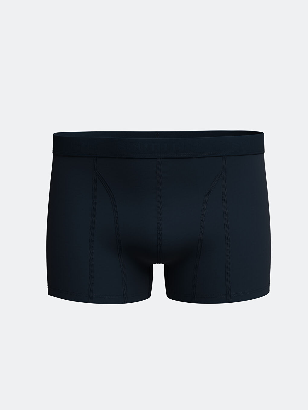 Bordo Standart Kalıp Pamuklu Esnek Erkek Boxer 2'li-7