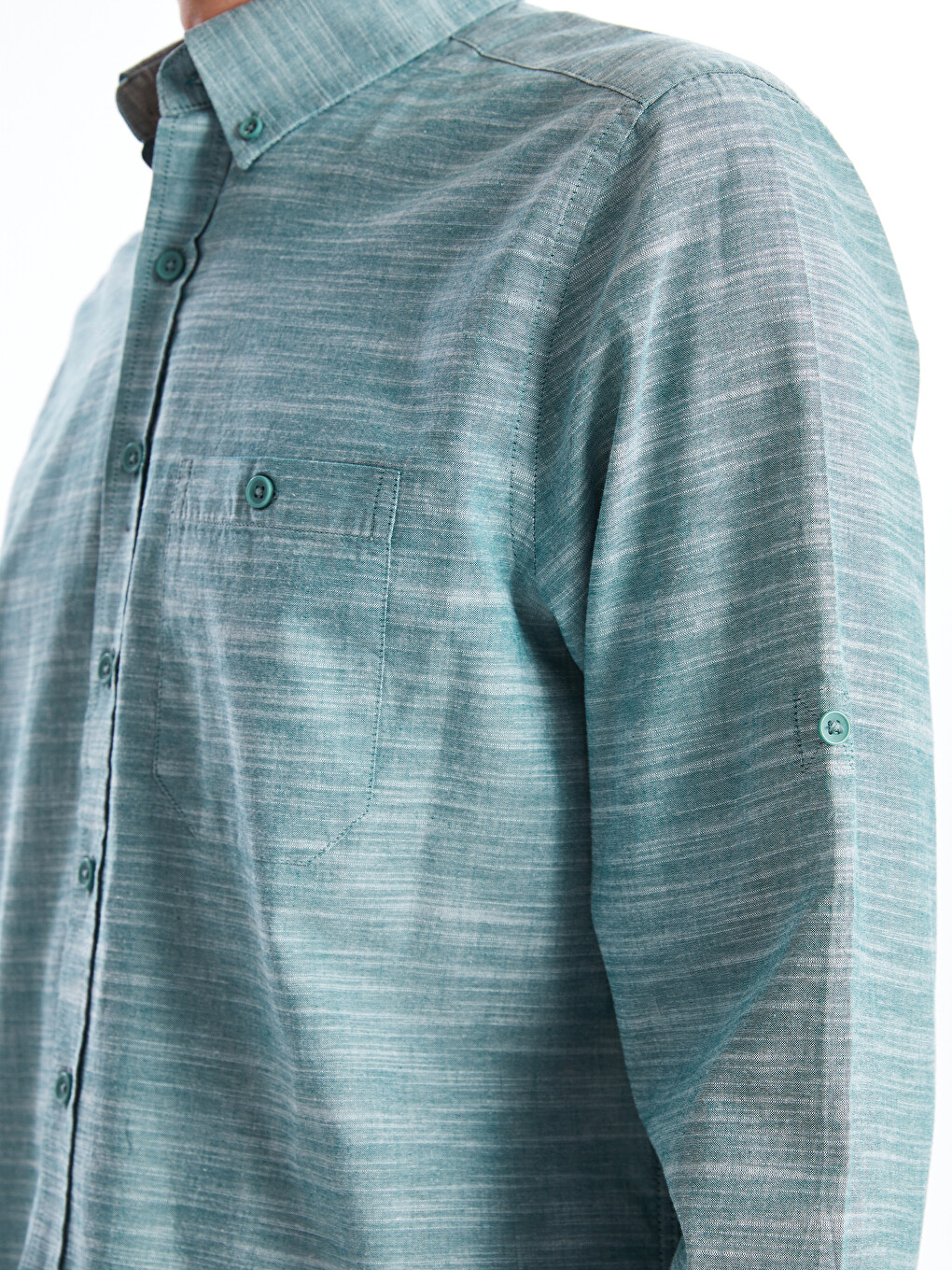 Regular Fit Long Sleeve Men's Shirt-2