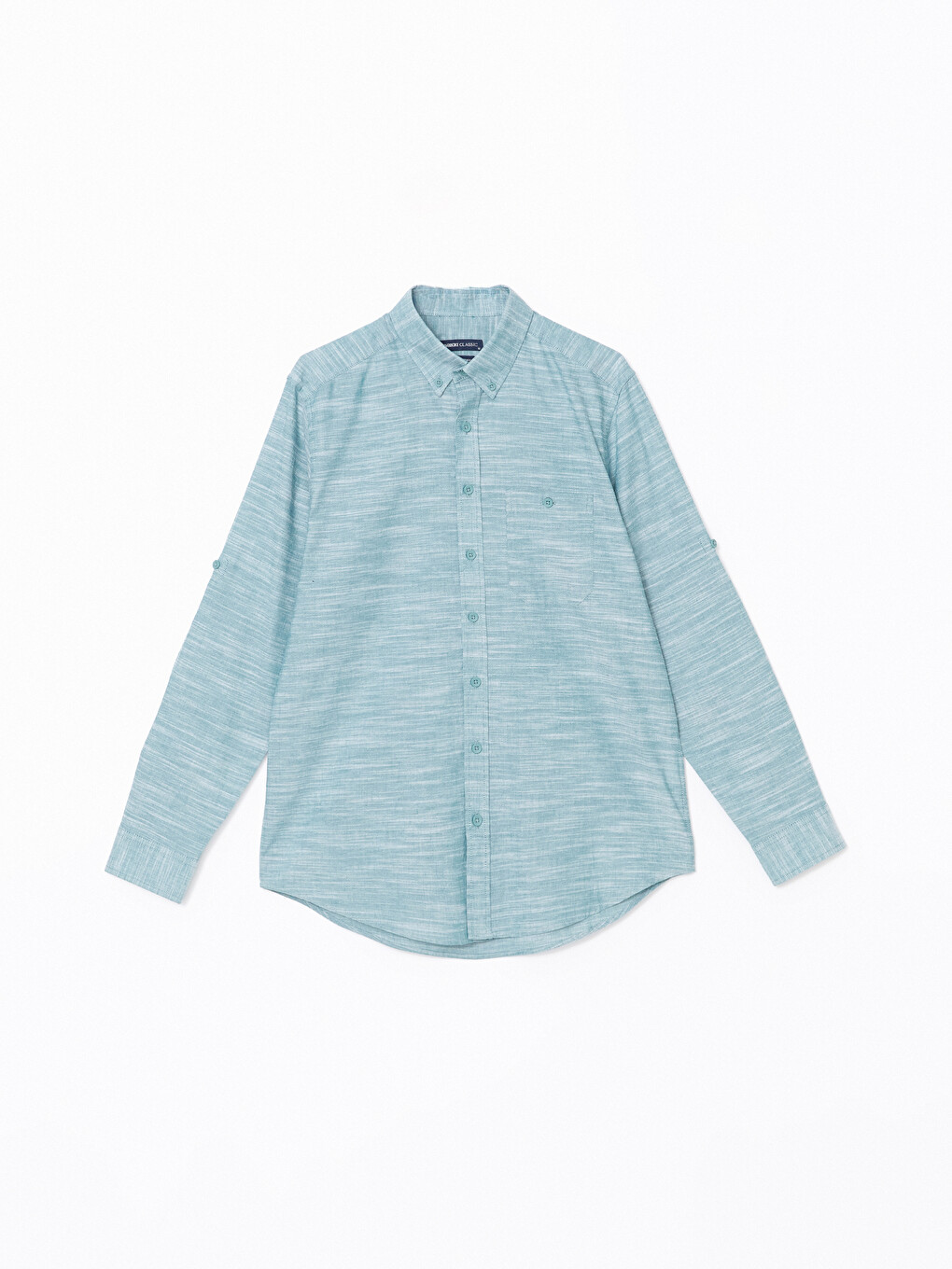 Regular Fit Long Sleeve Men's Shirt-5