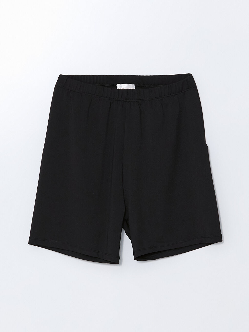 Women's Elastic Waist Plain Swimming Shorts Leggings -S42582Z8-CVL