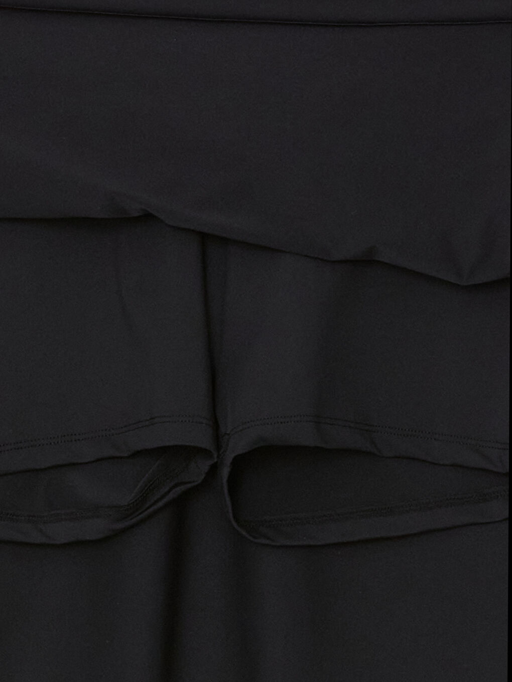 Woman BLACK Swimming Skirt -S42589Z8-CVL