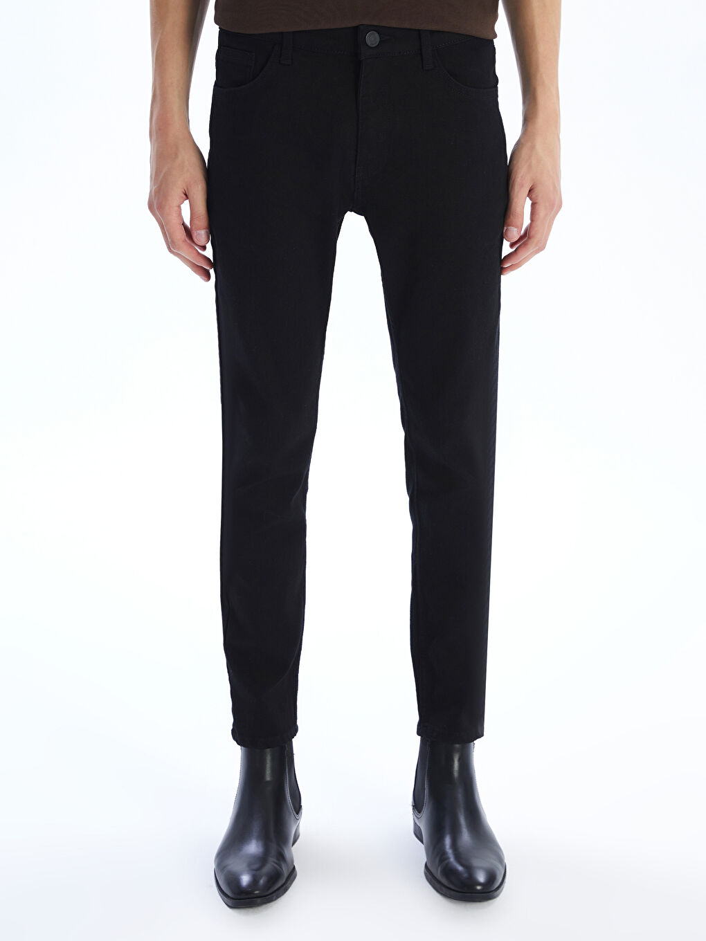 Siyah 750 Slim Fit Erkek Jean Pantolon-2