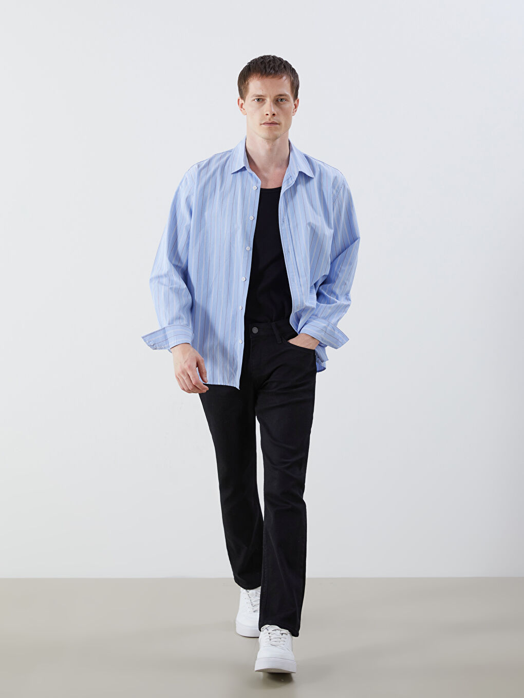 Siyah 779 Regular Fit Erkek Jean Pantolon