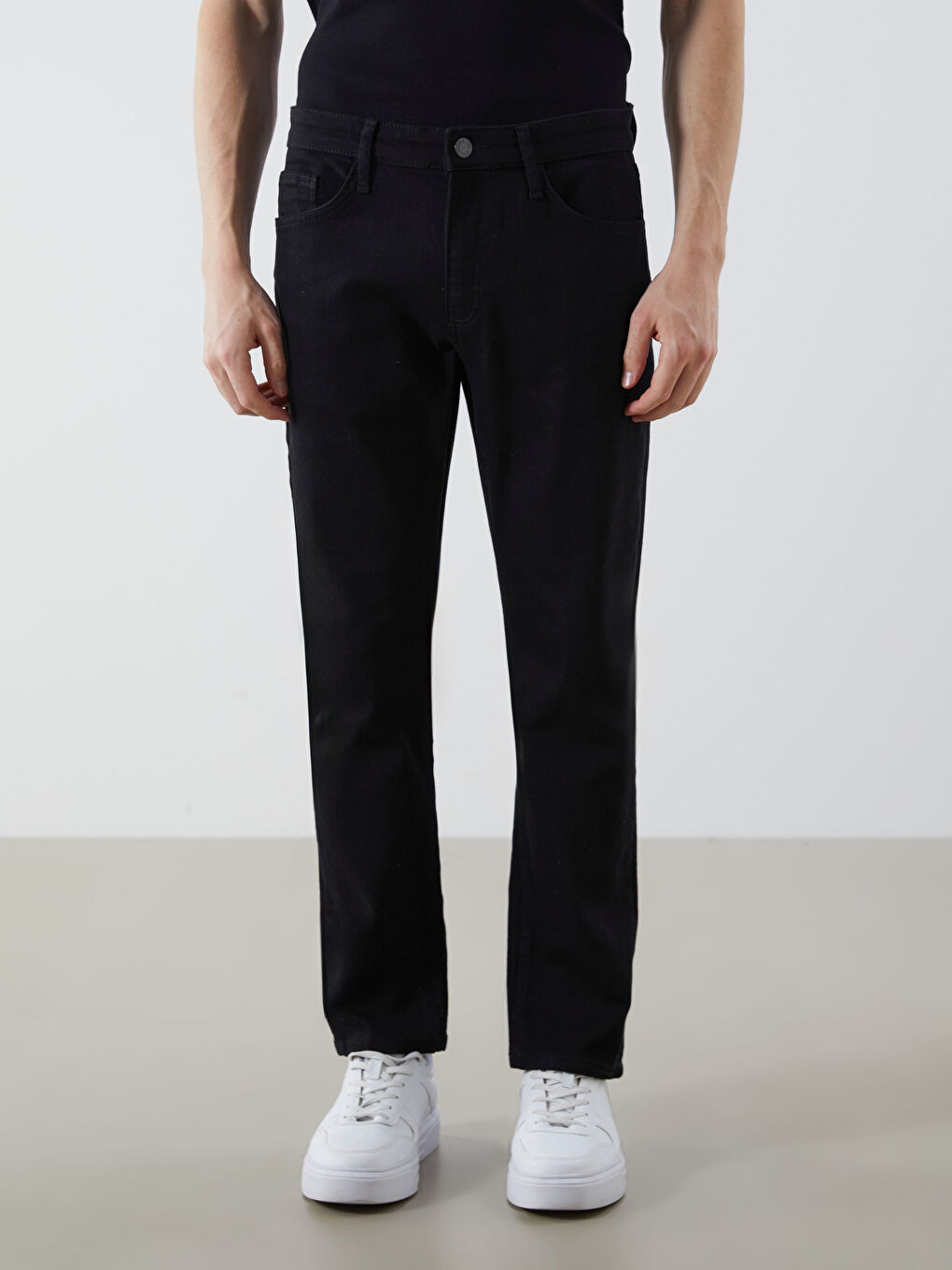 Siyah 779 Regular Fit Erkek Jean Pantolon-1