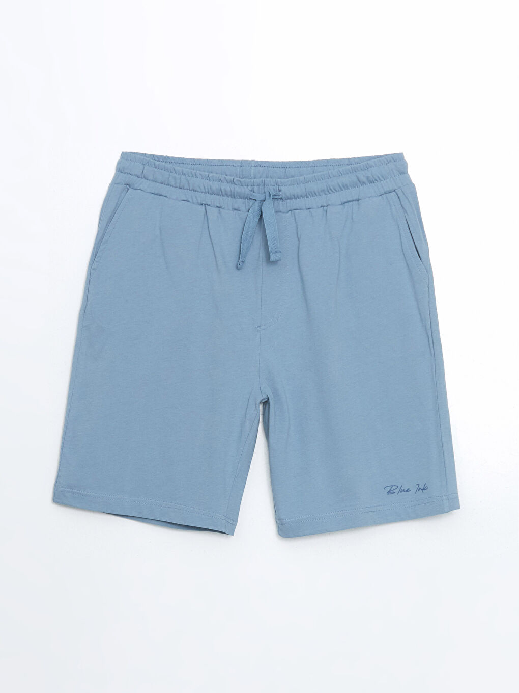 Mavi Slim Fit Erkek Pijama Alt Şort-3