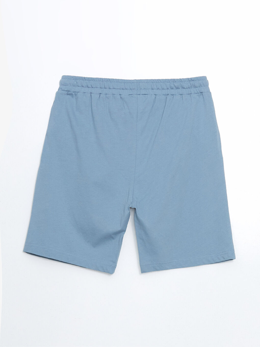 Mavi Slim Fit Erkek Pijama Alt Şort-4