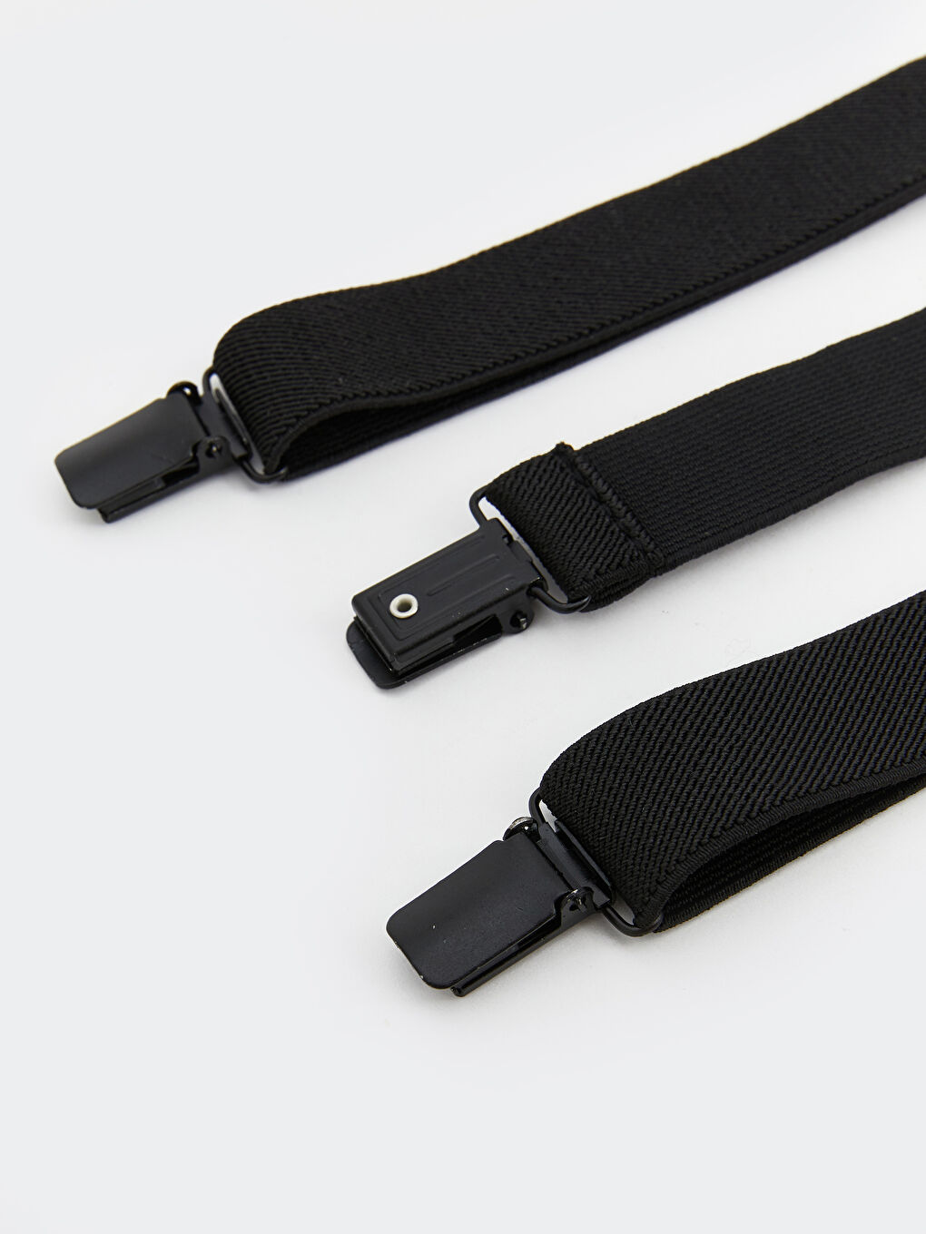 Siyah Erkek Çocuk Papyon ve Pantolon Askısı-2