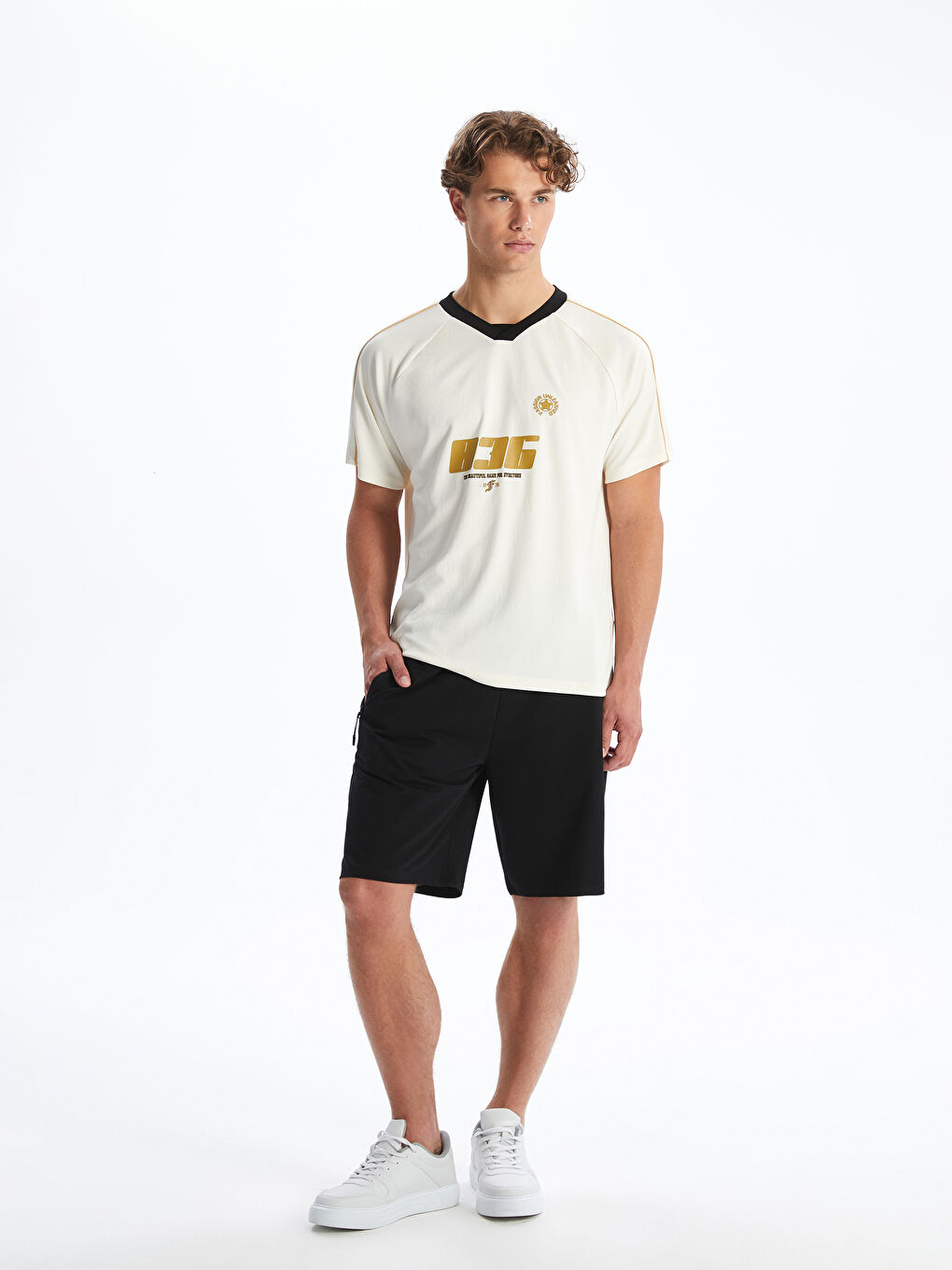 XSIDE ACTIVE Slim Fit Men's Sport Shorts -S44501Z8-CVL