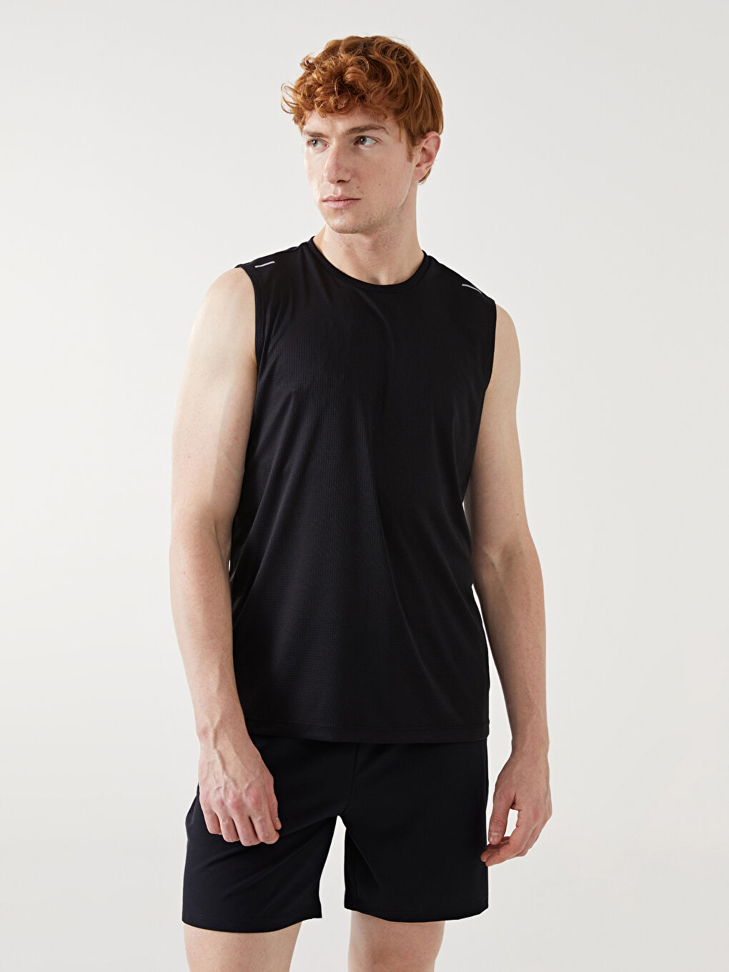 Crew Neck Men's Sleeveless T-Shirt -S44508Z8-CVL