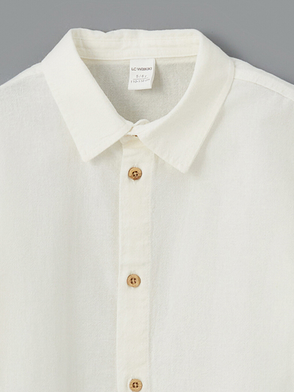Long Sleeve Basic Boy Shirt-2