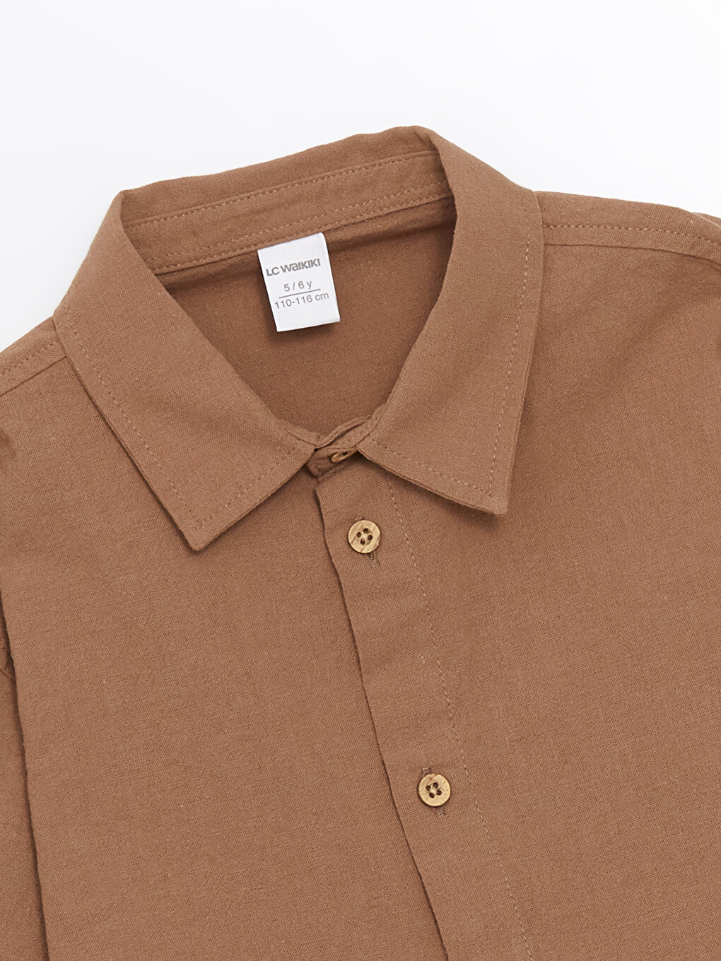 Long Sleeve Basic Boy Shirt-3