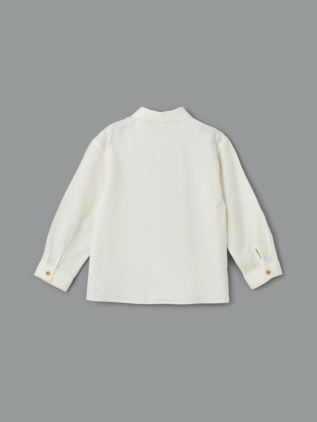 Long Sleeve Basic Boy Shirt-3