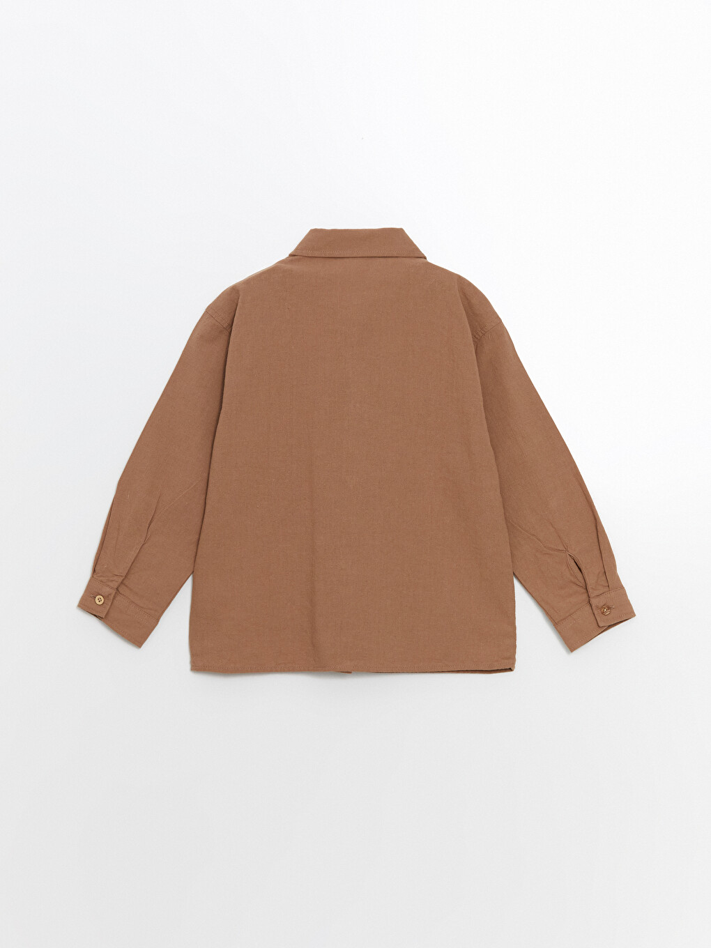 Long Sleeve Basic Boy Shirt-4