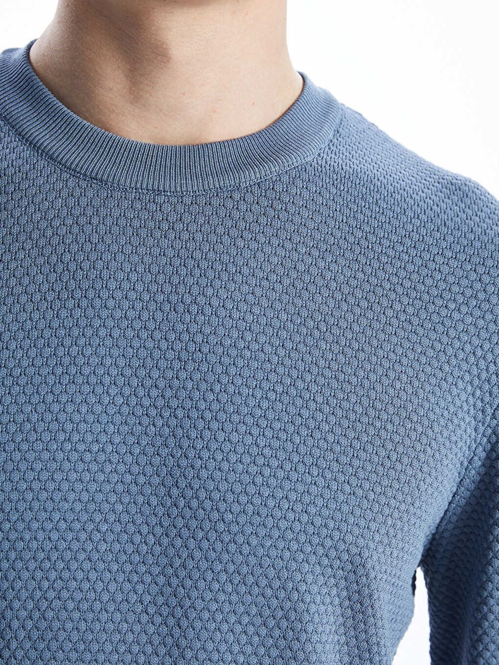 Crew Neck Men's Knitwear Sweater-2