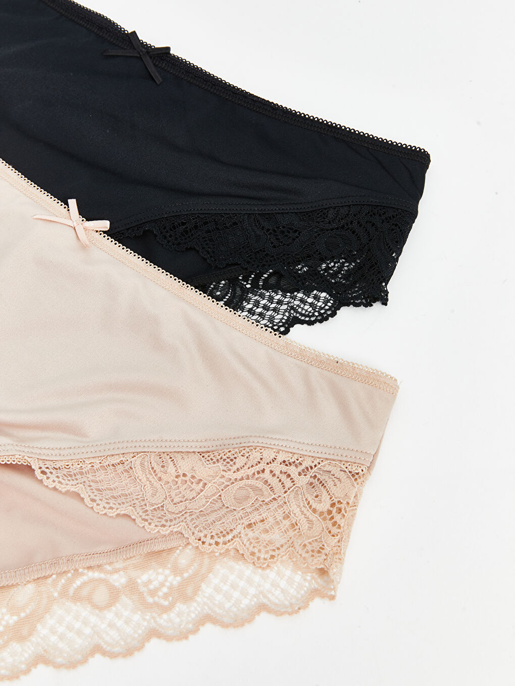 Lace Detail Bikini Knickers 2 Pack -S45425Z8-D0P