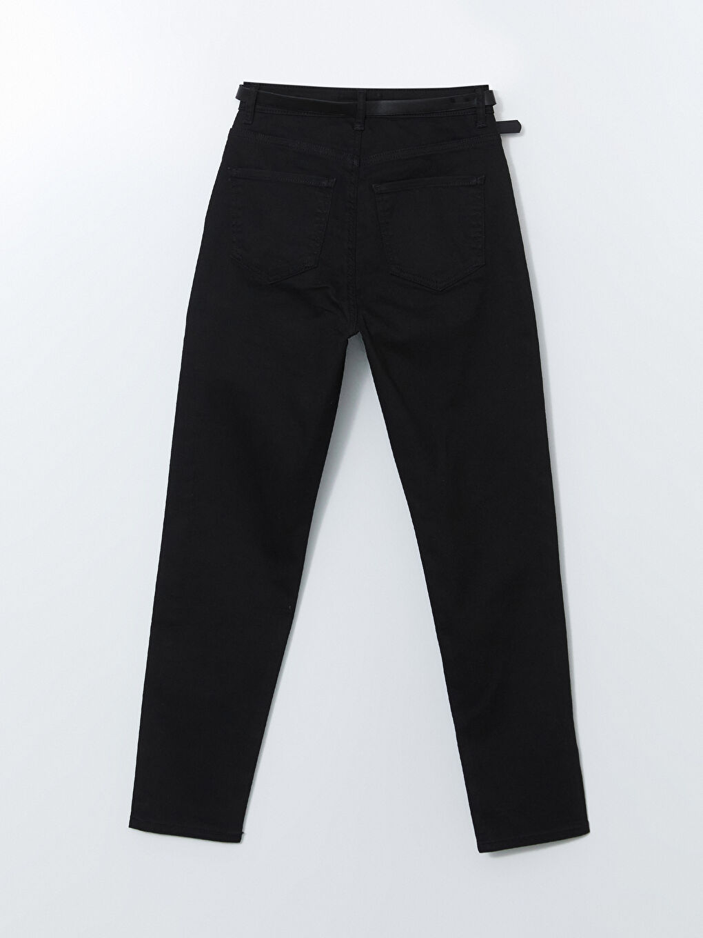 Belted Mom Fit Women's Jeans -S46389Z8-327