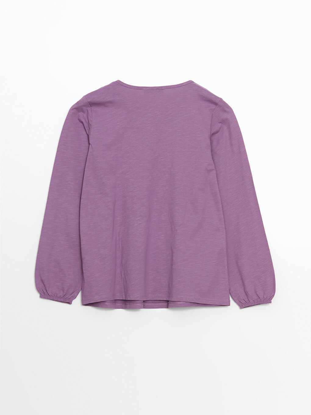 Tie Neck Embroidered Long Sleeve Women's Blouse-5