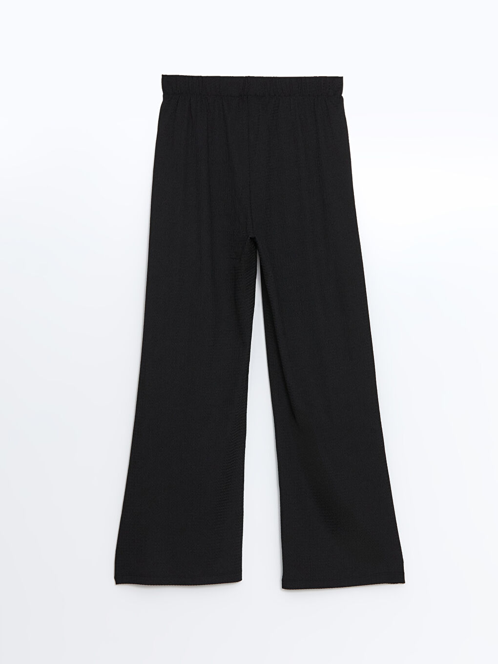 LCWAIKIKI Basic Elasticated Waist Textured Women's Trousers -S48278Z8-CVL