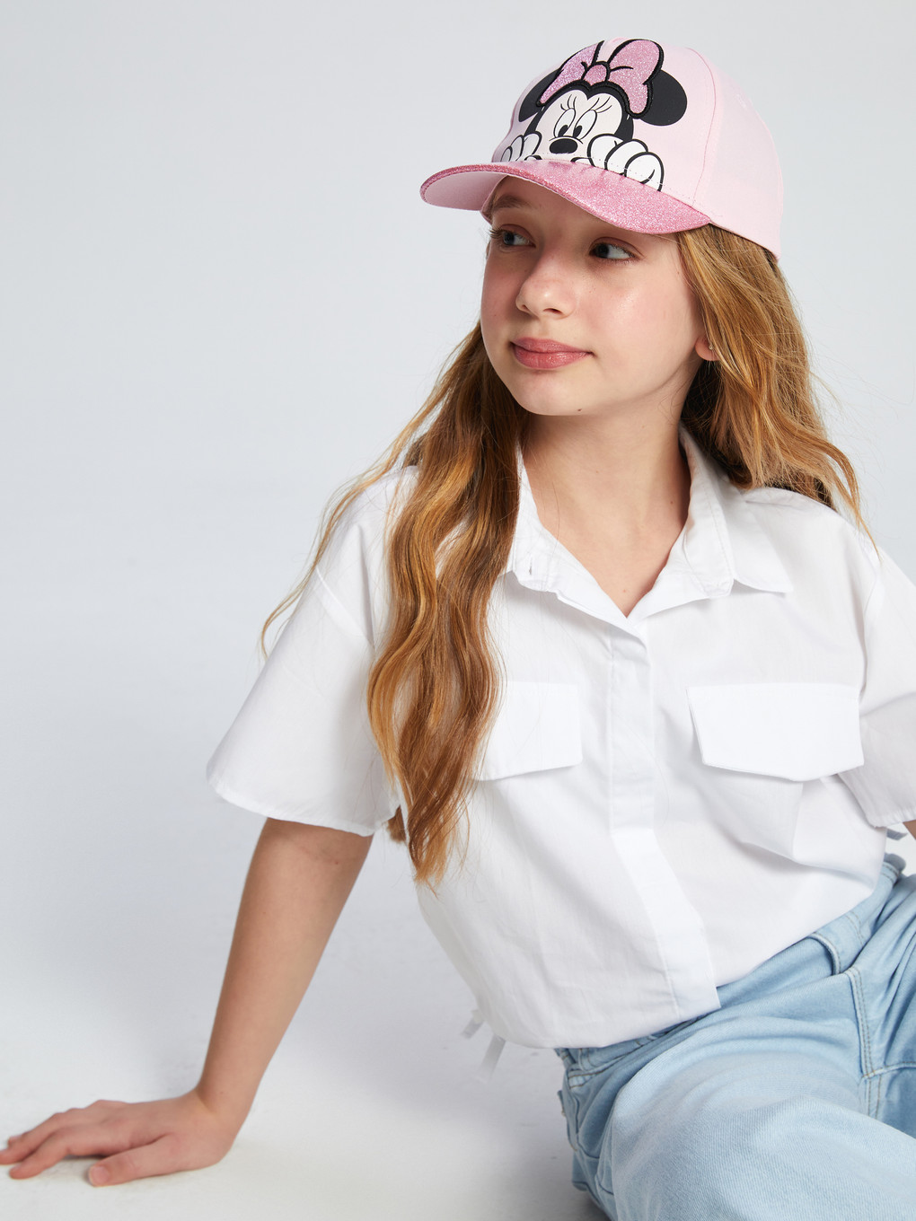 Minnie Mouse Printed Girls' Baseball Cap