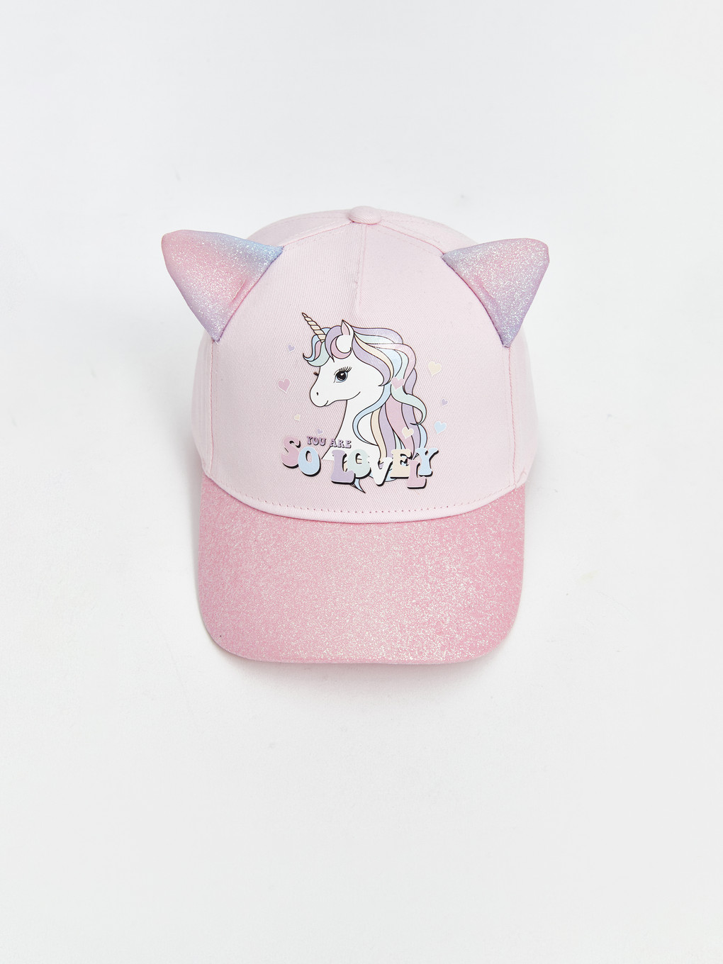 Patch Detail Girls' Baseball Cap-1