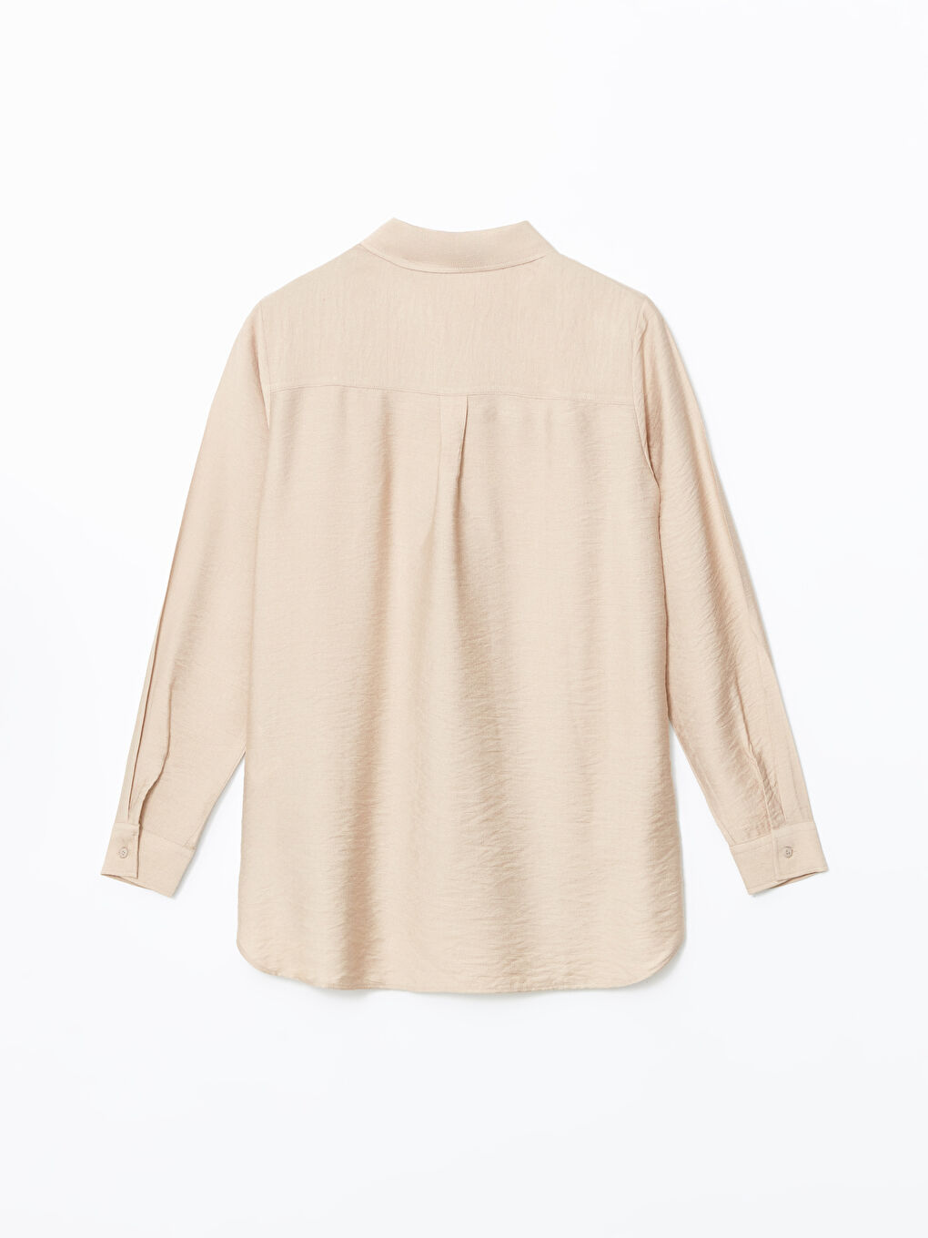 Plain Long Sleeve Women's Shirt-5