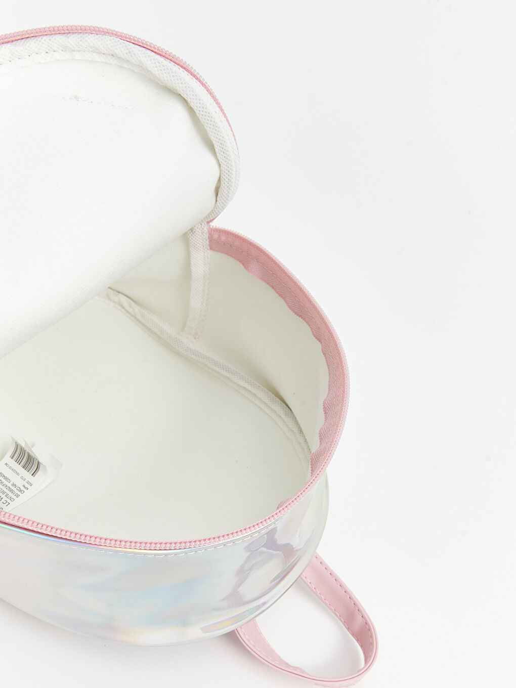 Pembe Kedi Baskılı Kız Çocuk Sırt Çantası-3