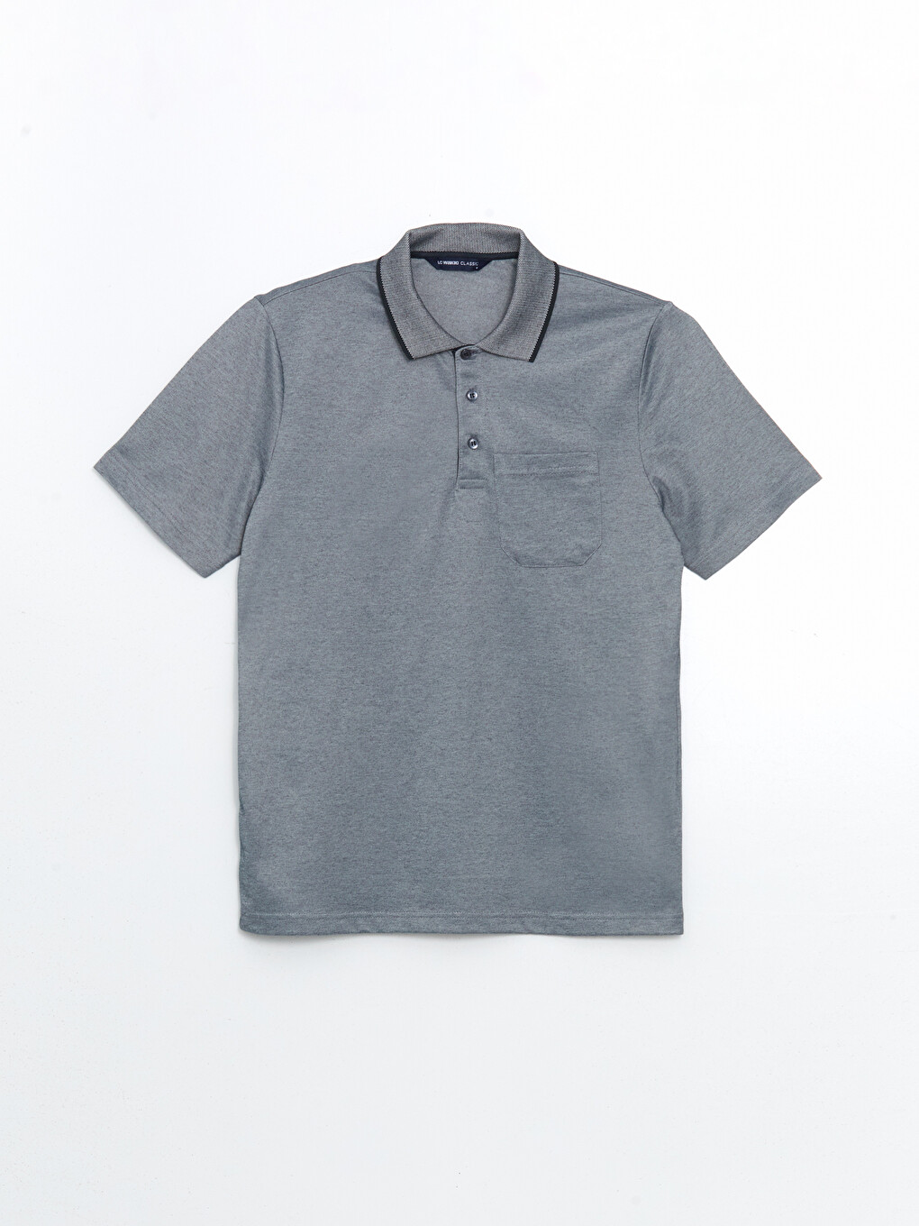 T-shirt Me Jakë Polo, Me Mëngë Të Shkurtra, Prej Pëlhure Penje Për Burra