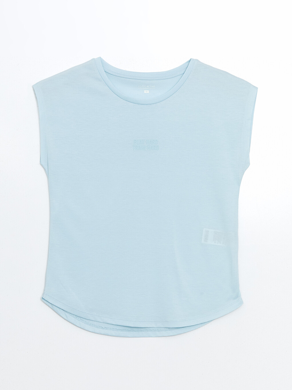 Crew Neck Printed Short Sleeve Women's T-shirt-4