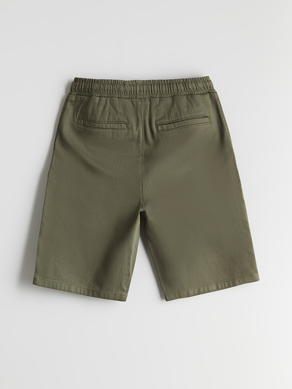 Standard Fit Linen Blend Men's Shorts-5