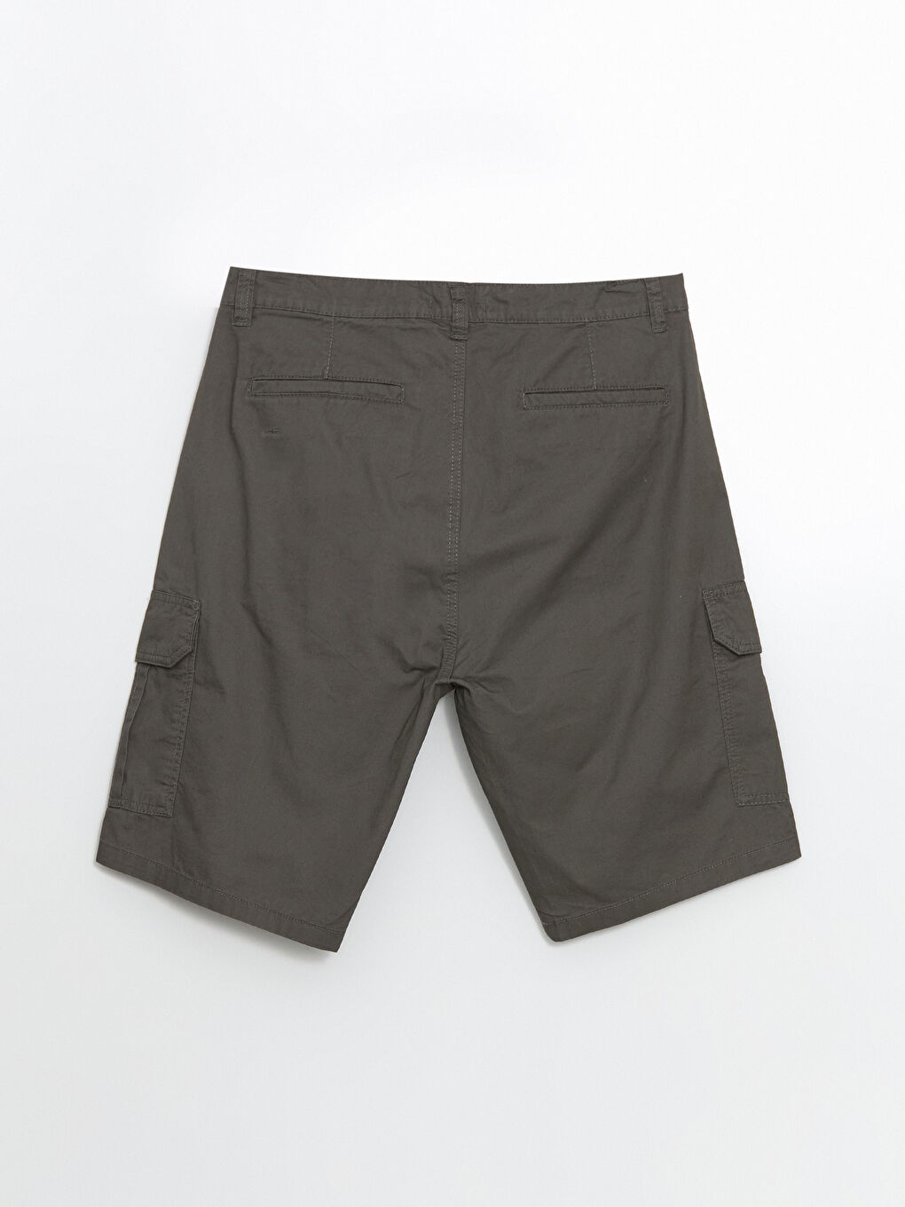 Standard Fit Mens Gabardine Cargo Shorts -S4AJ60Z8-SEM
