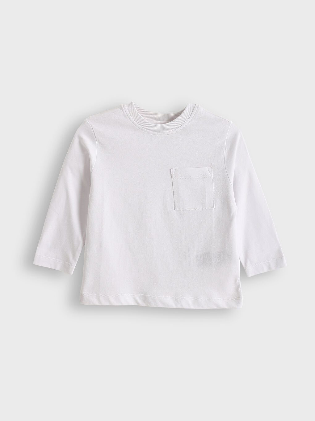 Crew Neck Basic Boys' T-Shirt -S4BA01Z1-Q6K