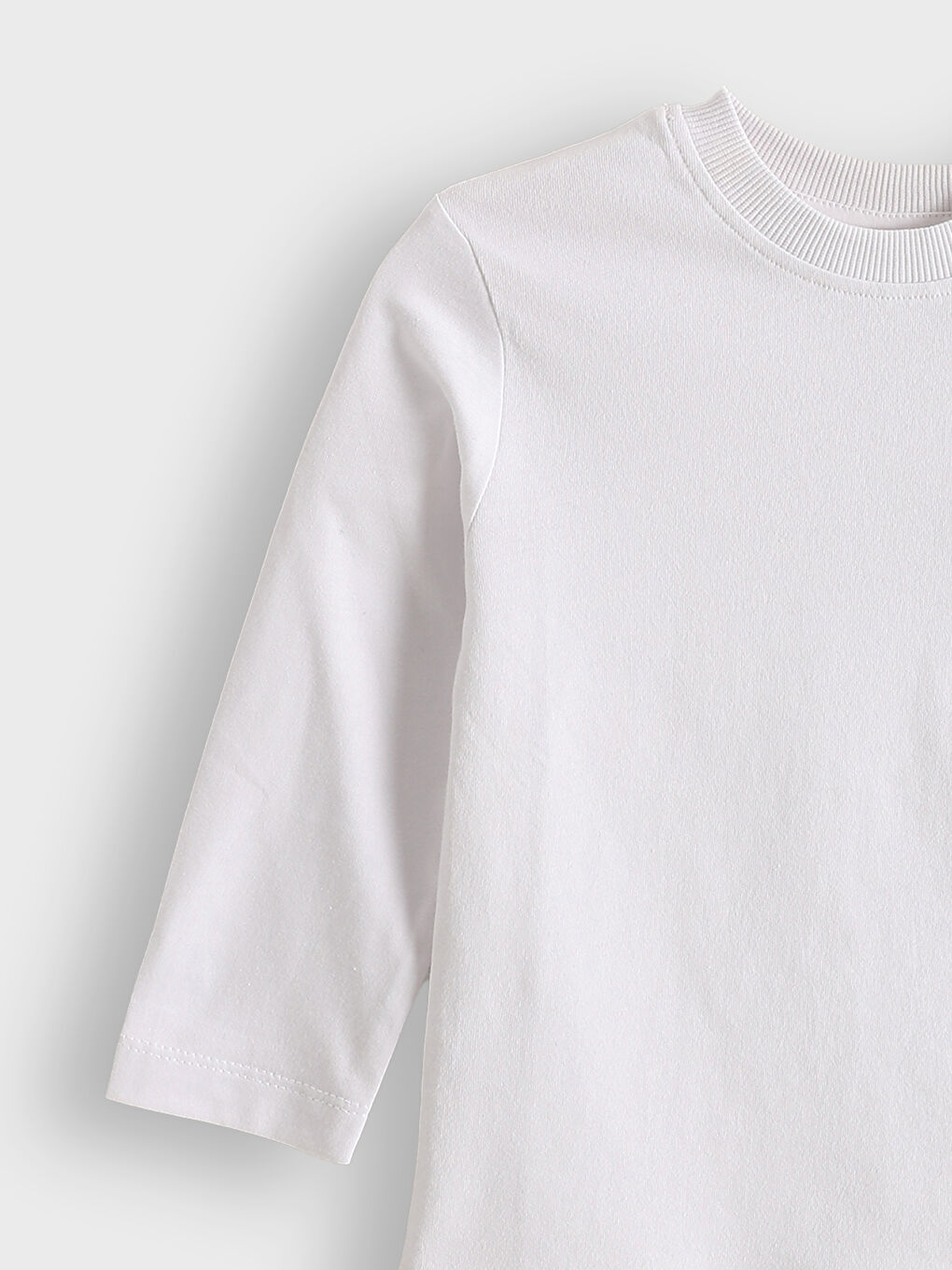 Crew Neck Basic Boys' T-Shirt -S4BA01Z1-Q6K