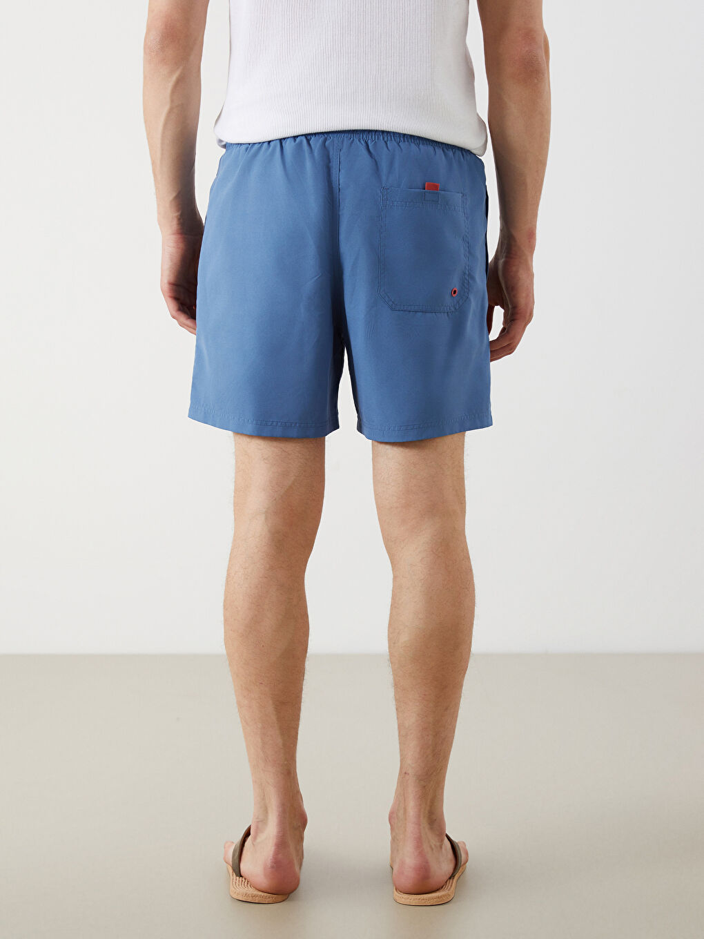 Short Printed Men's Swimming Shorts -S4BI15Z8-KZZ