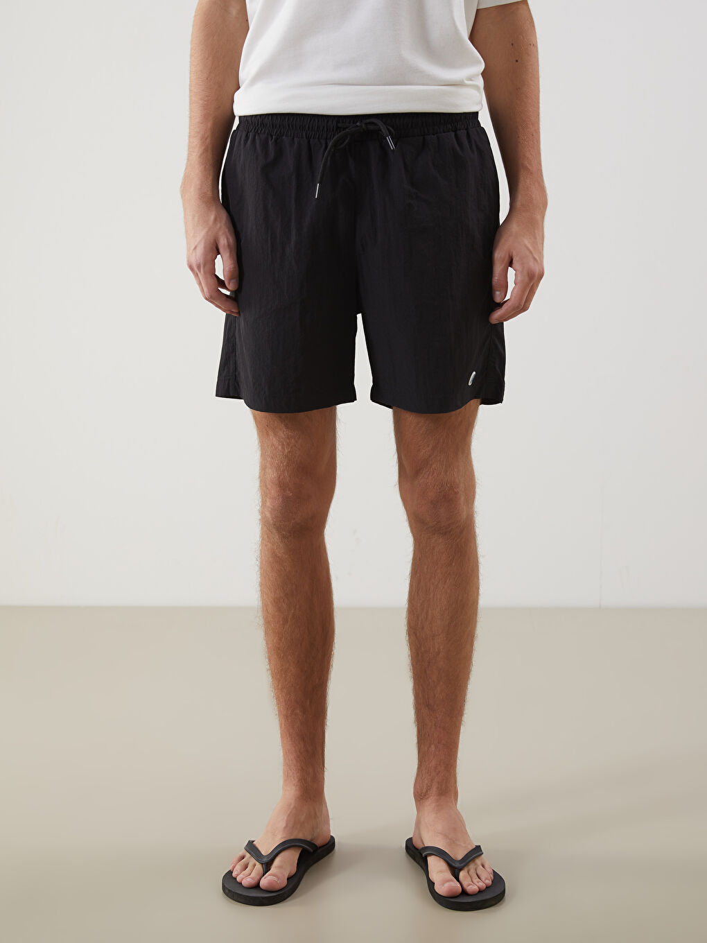 Short Length Basic Men's Swimming Shorts -S4BL84Z8-CVL