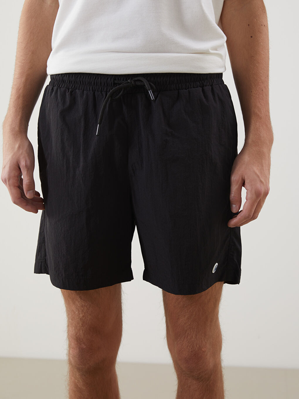 Short Length Basic Men's Swimming Shorts -S4BL84Z8-CVL