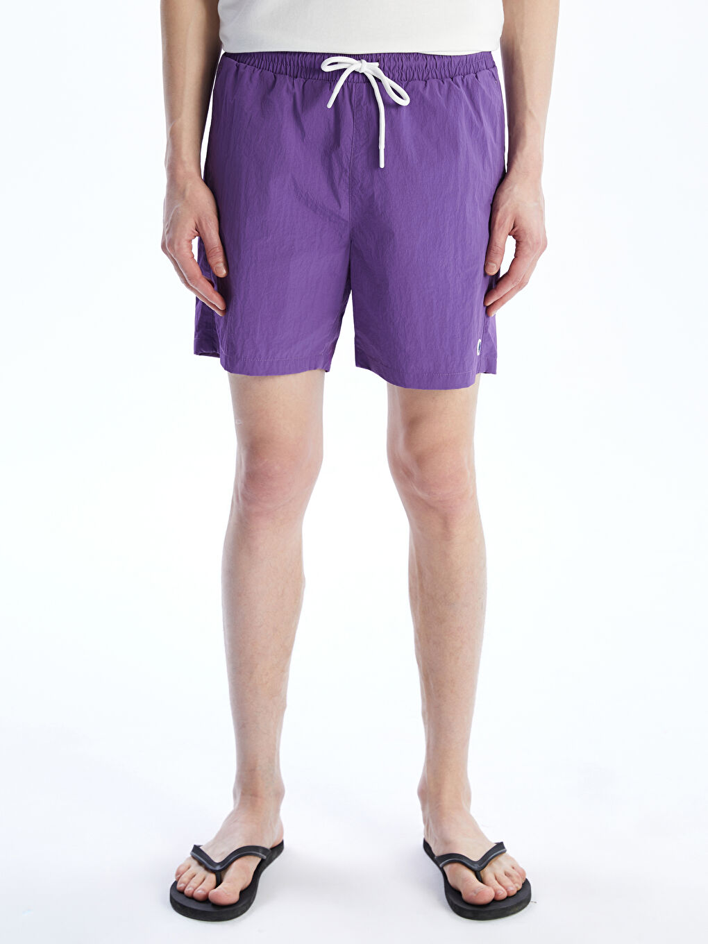 Short de Bain Basique Court Pour Hommes-3