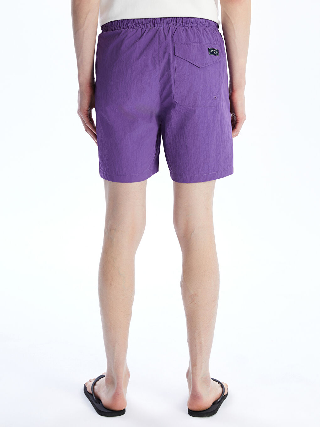 Short de Bain Basique Court Pour Hommes-5