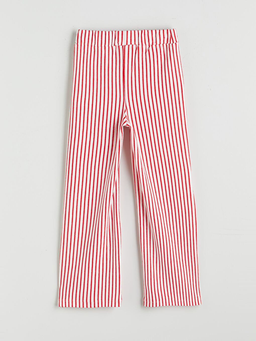 تي شيرت بنات بكول مدور وسروال-4