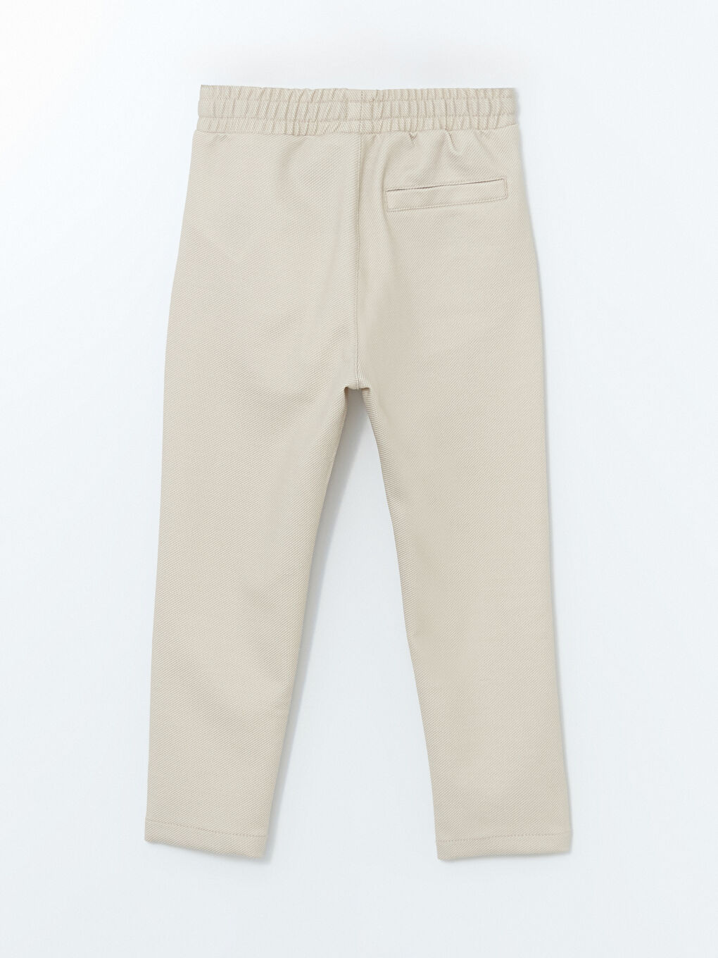 Bej Beli Lastikli Erkek Çocuk Pantolon-5