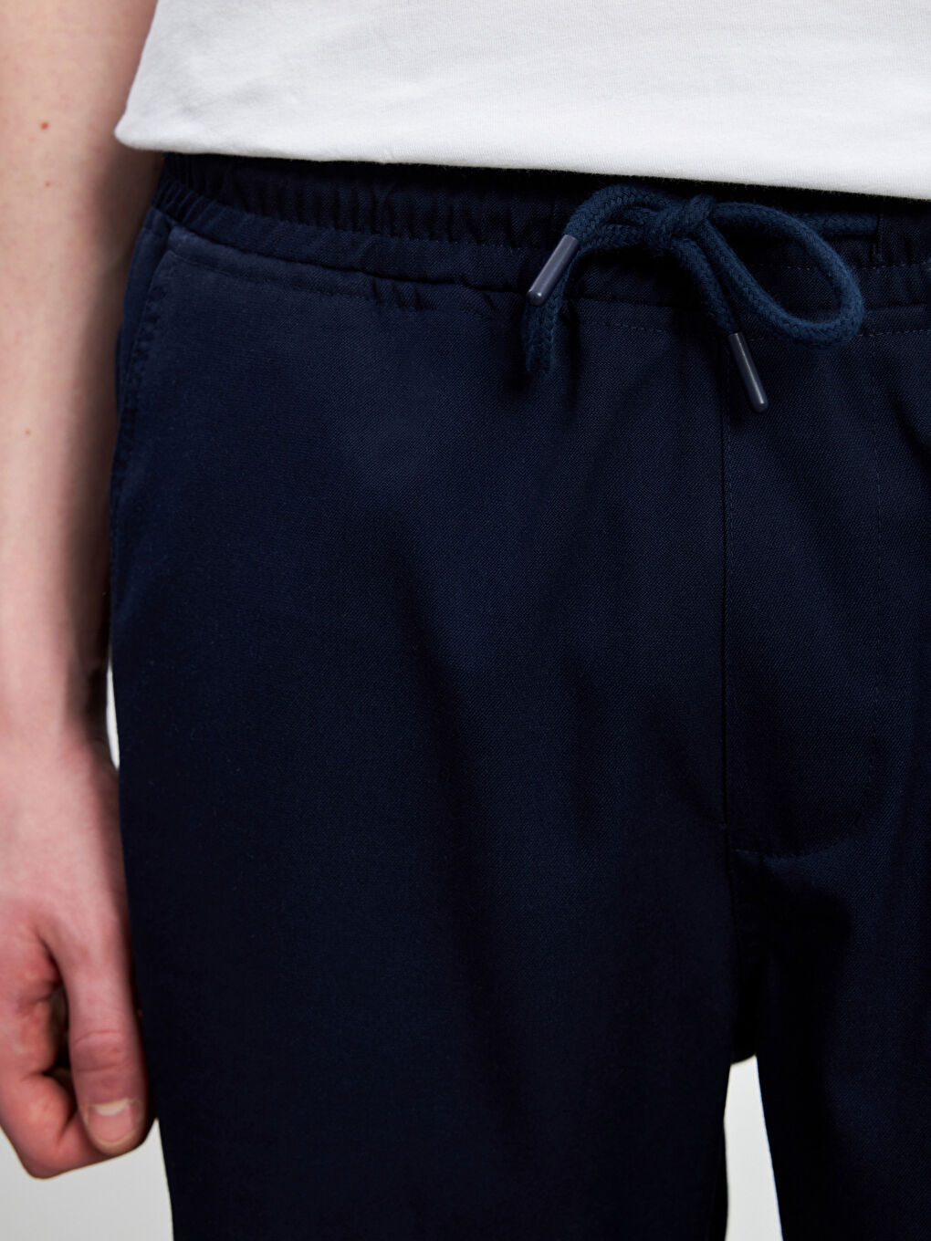 Slim Fit Elasticated Waist Men's Shorts -S4DL72Z8-J2Y